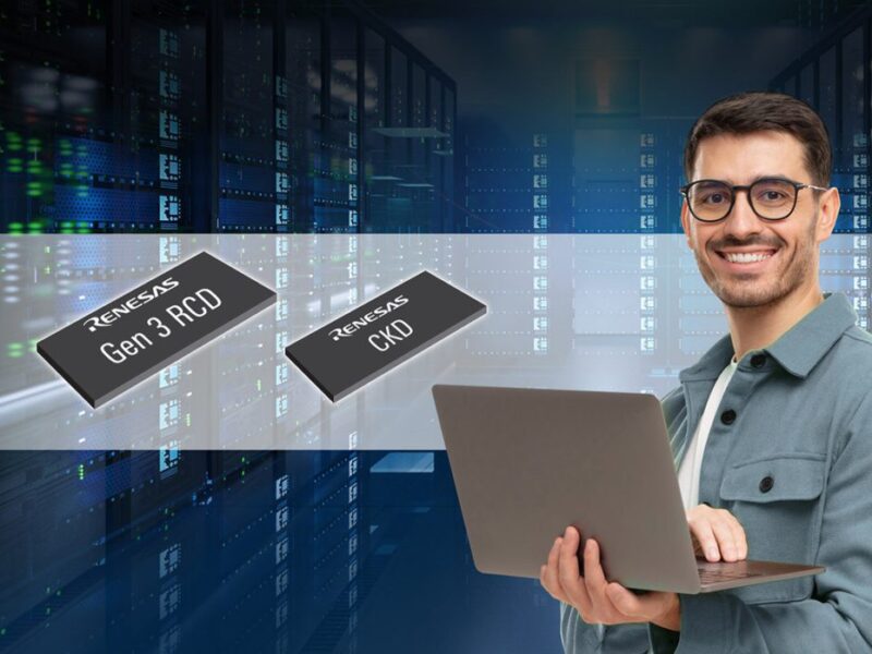 First DDR5 client clock driver and RCD