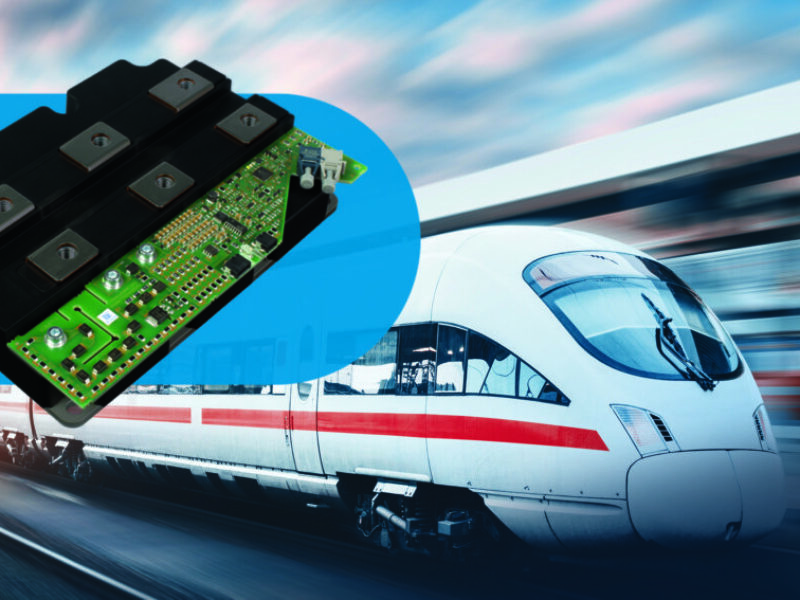 Driver de grille de module IGBT 3300 V rapportant des données de télémétrie