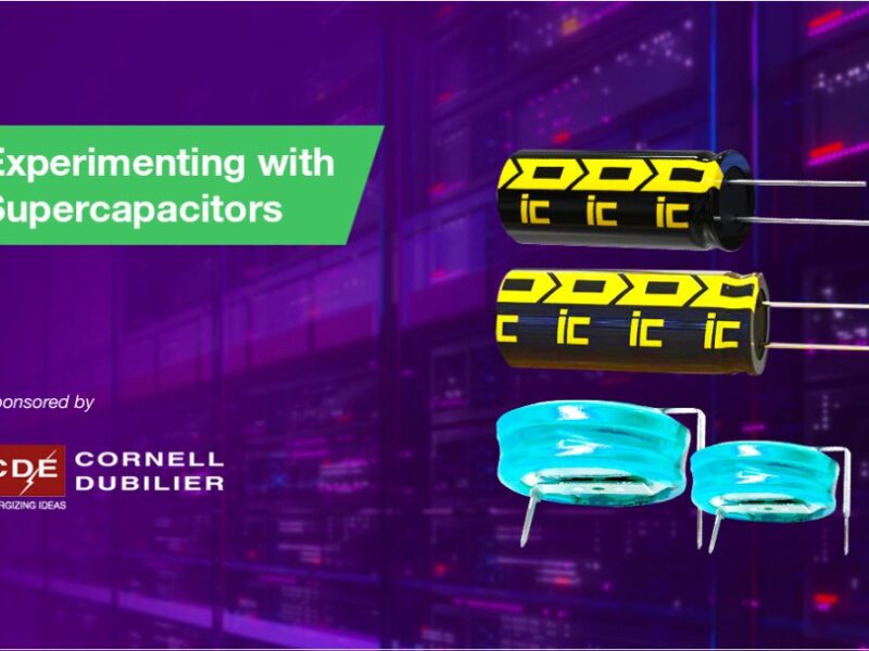 Concours de conception « Expérimenter avec les supercondensateurs »