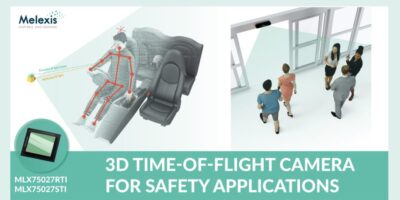 ToF sensor supports functional safety applications