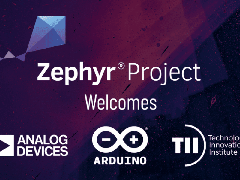 Analog Devices, Arduino and Technology Inn. Inst. – Zephyr Project