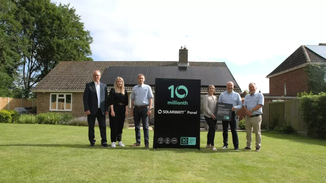 Solarwatt installs 10m solar panels across Europe