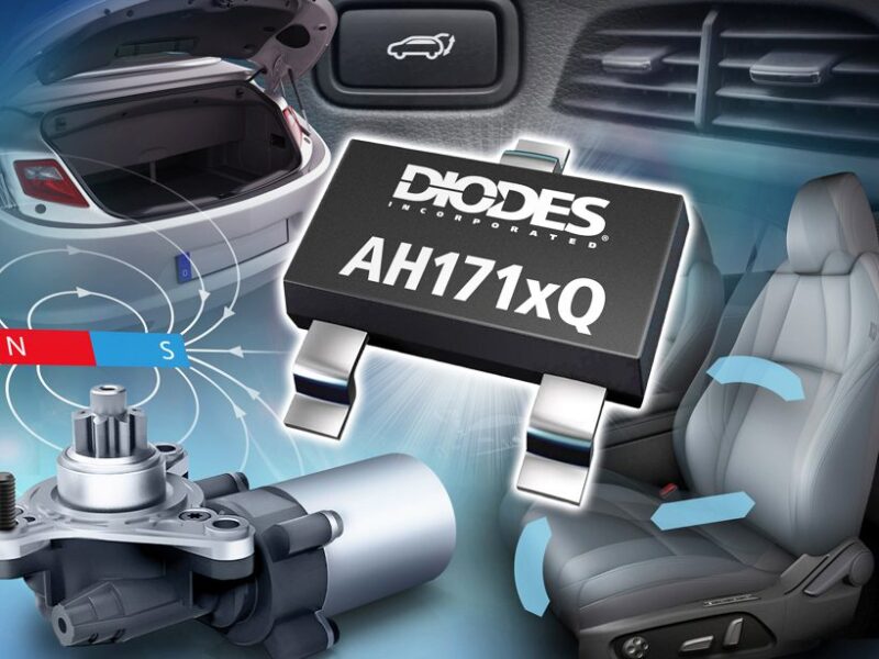 Low-voltage Hall-effect latches enable high-sensitivity sensing