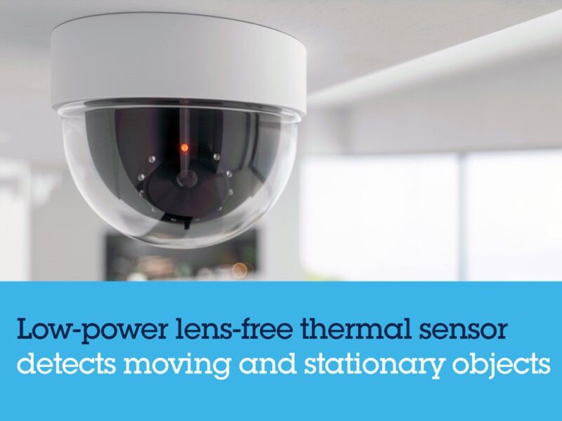 PIR sensor for presence and motion detection in building automation