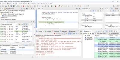 RiscFree C/C++ support for Lattice RISC_V soft IP cores