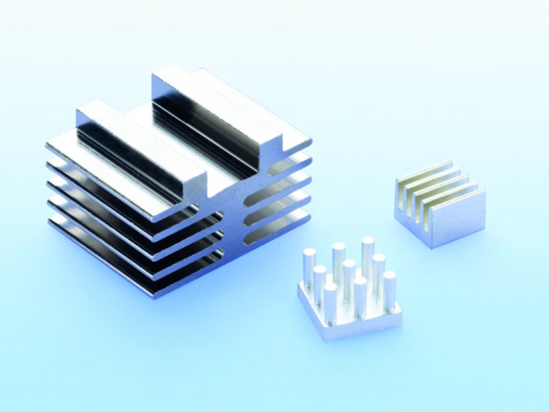 Dissipateurs thermiques SMT en aluminium personnalisés