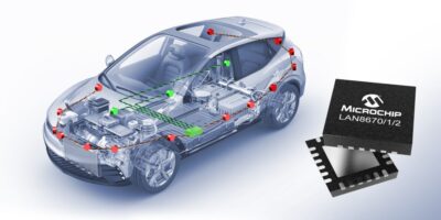 Microchip annonce ses premiers composants Ethernet 10BASE-T1S qualifiés pour l’automobile
