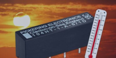 Relais Reed miniature haute tension 125°C