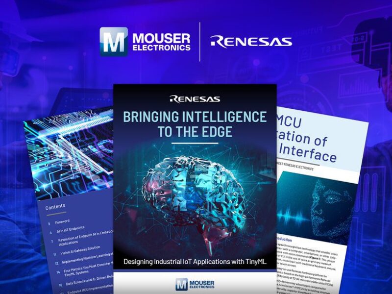 Un nouvel e-book explorant les opportunités de conception IIoT avec TinyML