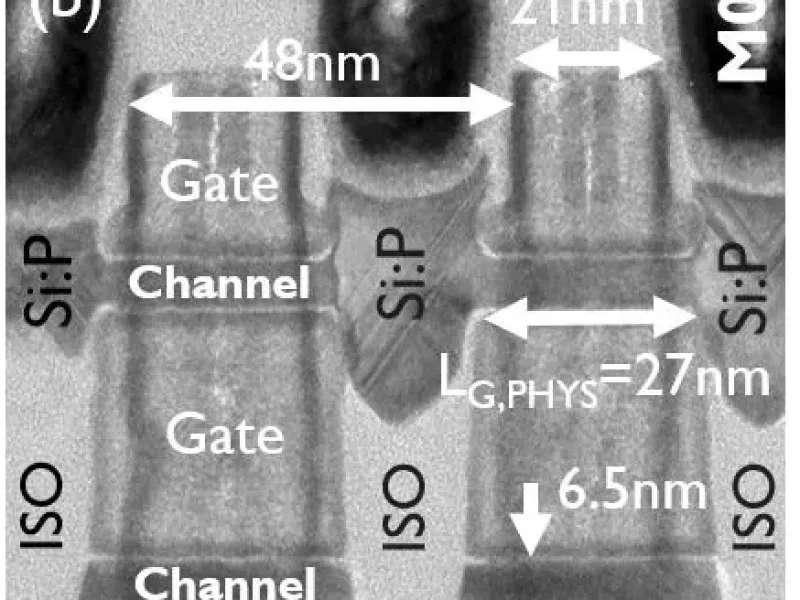imec looks to process flow for sub-nm stacked CFET transistors