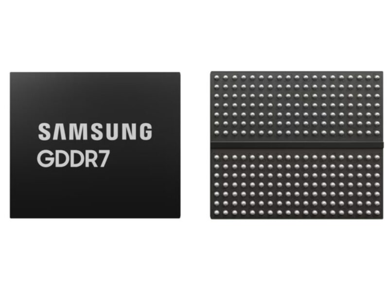 Samsung develops industry’s first GDDR7 DRAM