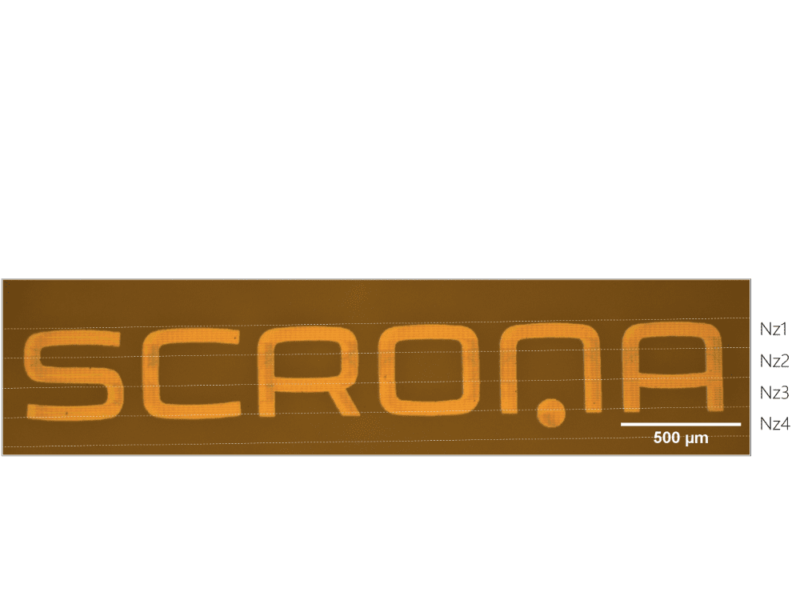 Inkjet printing for microLED quantum dots