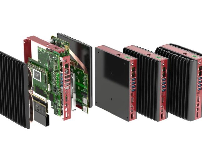 Industrial PC integrates Hailo AI accelerators
