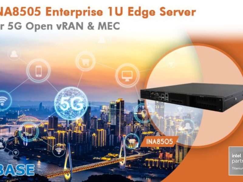 Enterprise 1U edge server for 5G Open vRAN and MEC