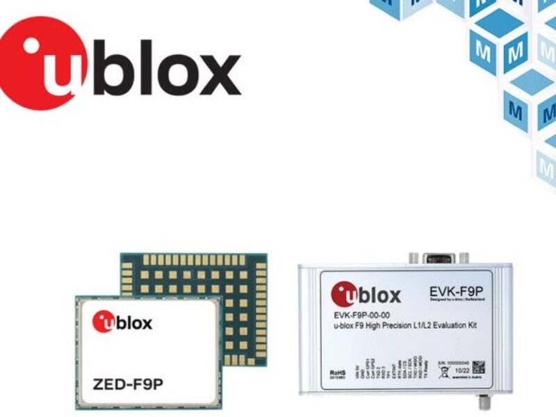 Module GNSS ZED-F9P de u-blox pour les véhicules autonomes et la robotique