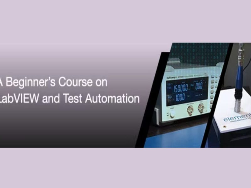 La communauté element14 et NI lancent un cours éducatif sur LabVIEW et l’automatisation des tests