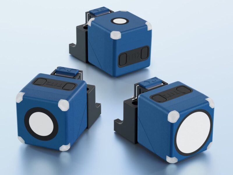 Capteurs à ultrasons cube avec une tête de détection rotative