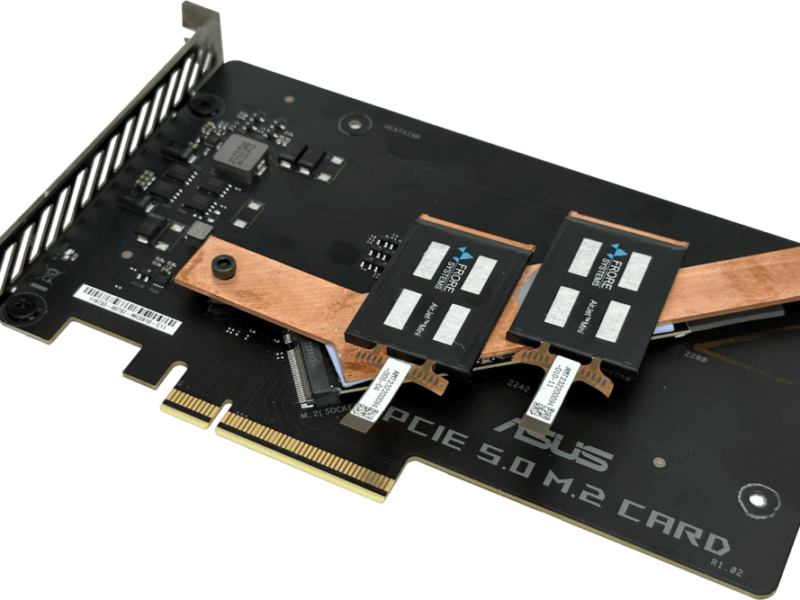 Refroidissement MEMS pour le SSD compact le plus rapide du monde