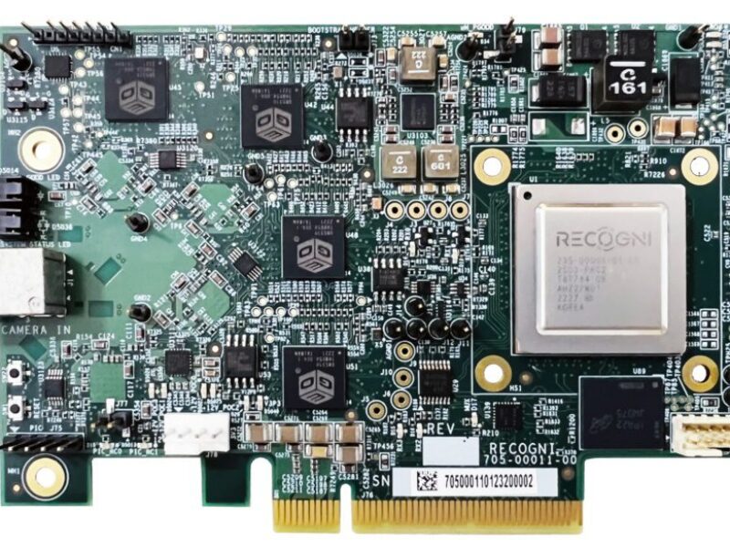 AI PCIe card for autonomous mobility boost