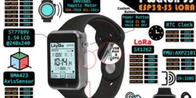 Hack your own time with this ESP32 Smartwatch – Product Spotlight