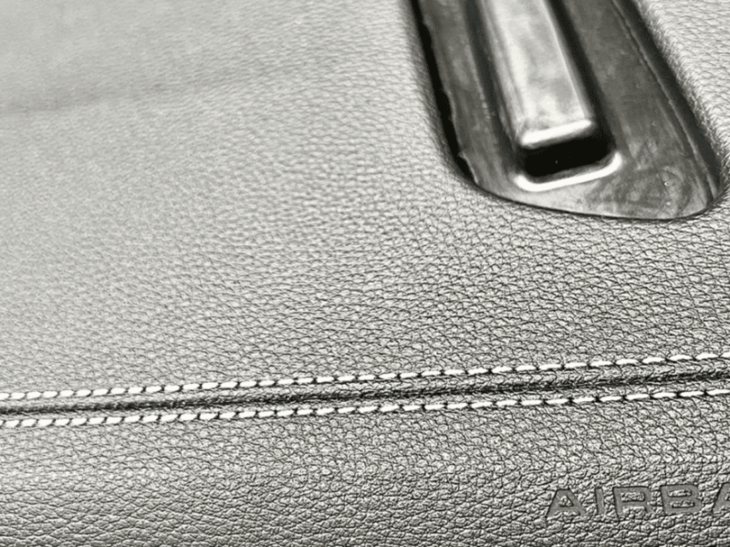 Hand-held terahertz measurement for safe airbag deployment