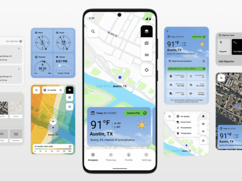 All-in-One Drone Application for a safe Flight