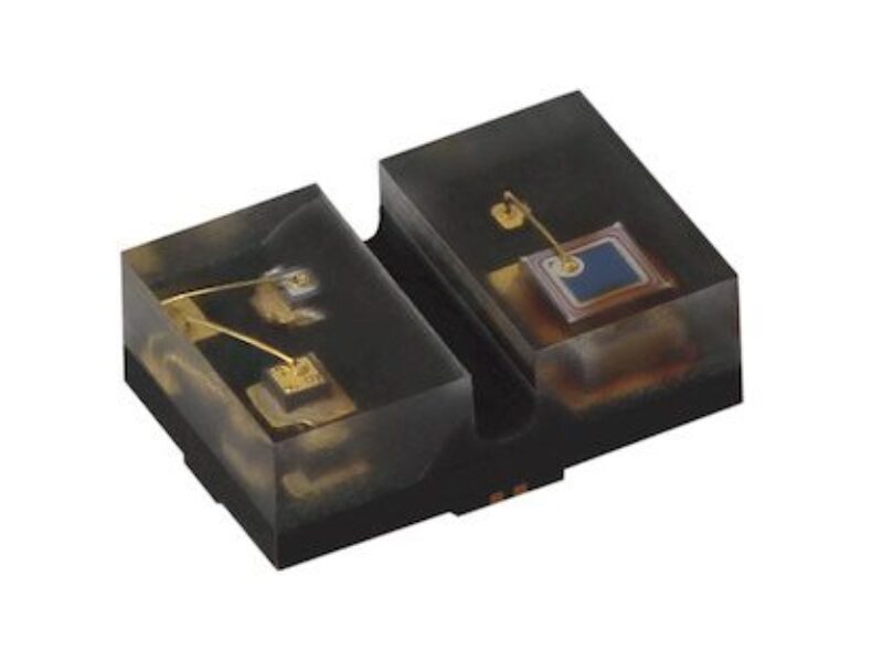 Détecteur optique réfléchissant compact