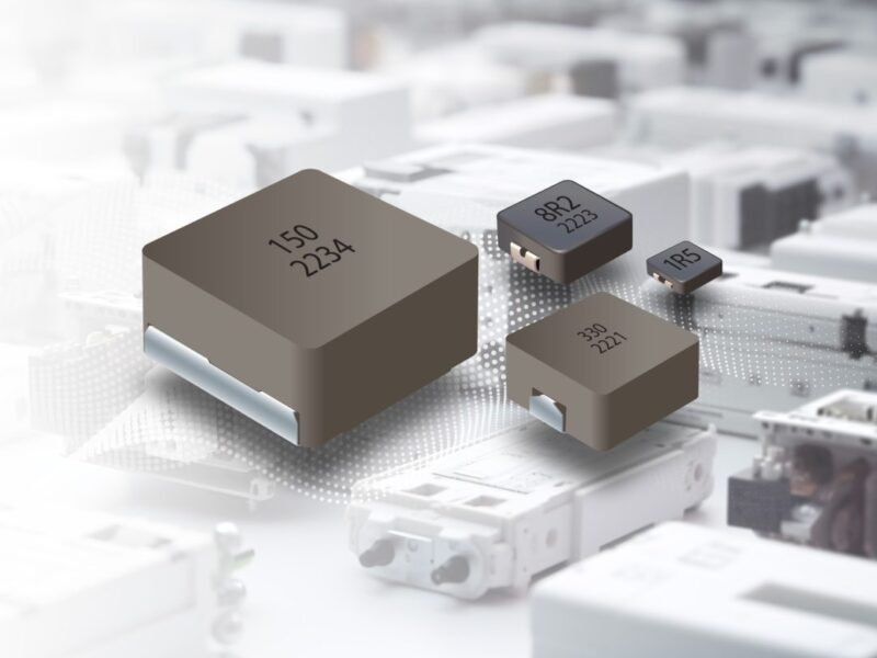 Shielded power inductor line adds high current series