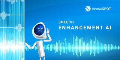 Speech enhancement AI model eliminates noise in IoT applications