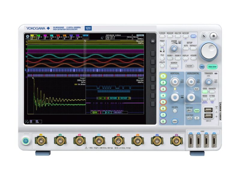 High-definition oscilloscopes target power and automotive