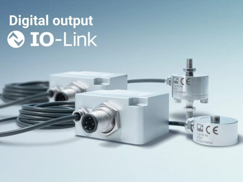 Capteurs de force miniatures intelligents avec IO Link