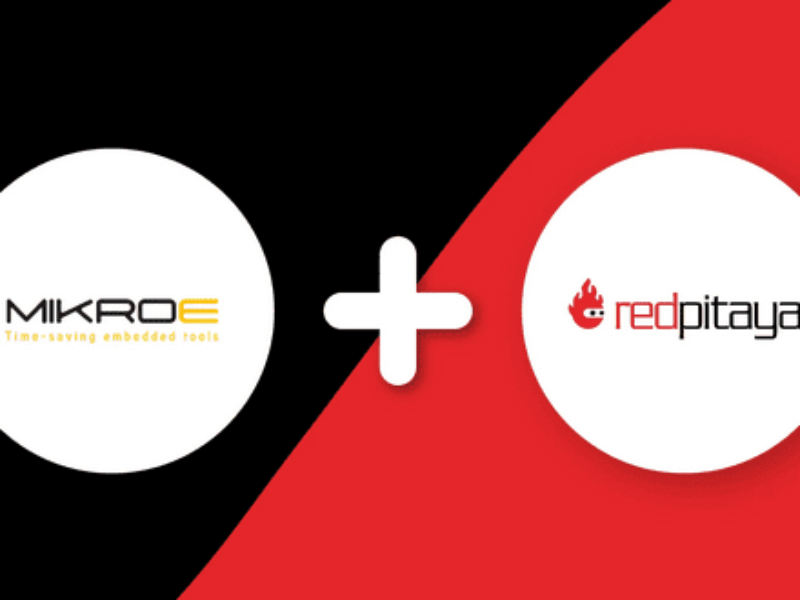 Develop more with Red Pitaya Click Shield and MikroElektronika