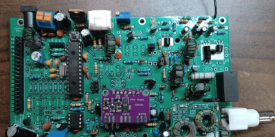 Heat up your solder iron for this Through-Hole junkpile QRP Radio