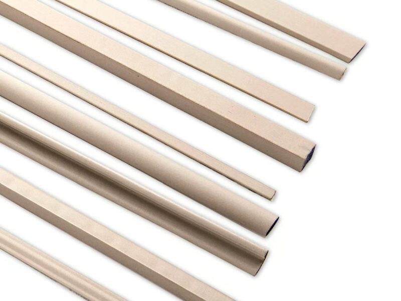 First non-rectangular fabric for high temperature EMI shielding