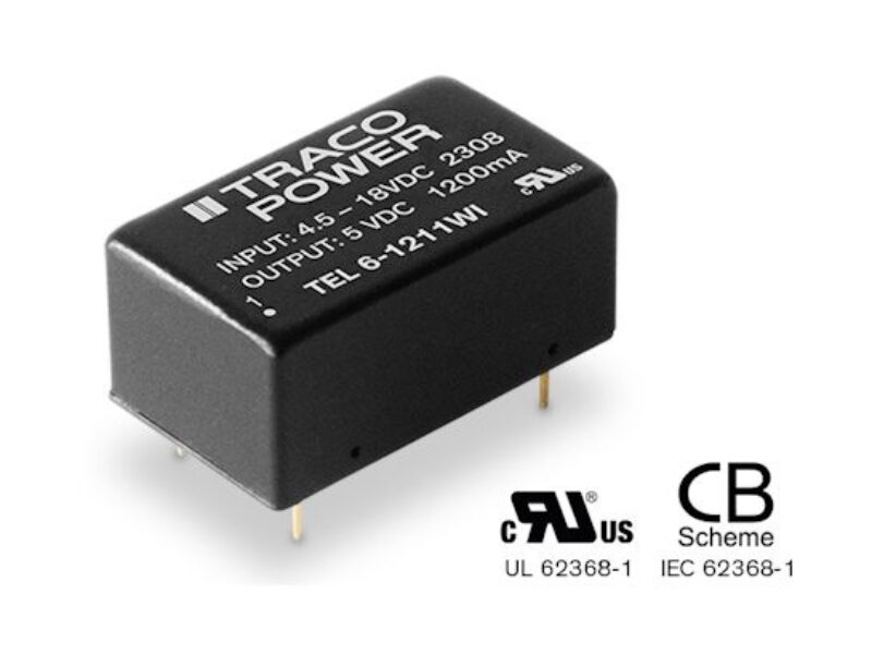 Convertisseur CC/CC 6W en boîtier DIP-16 pour applications industrielles