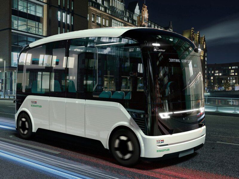 Schaeffler, VDL show self-driving shuttle