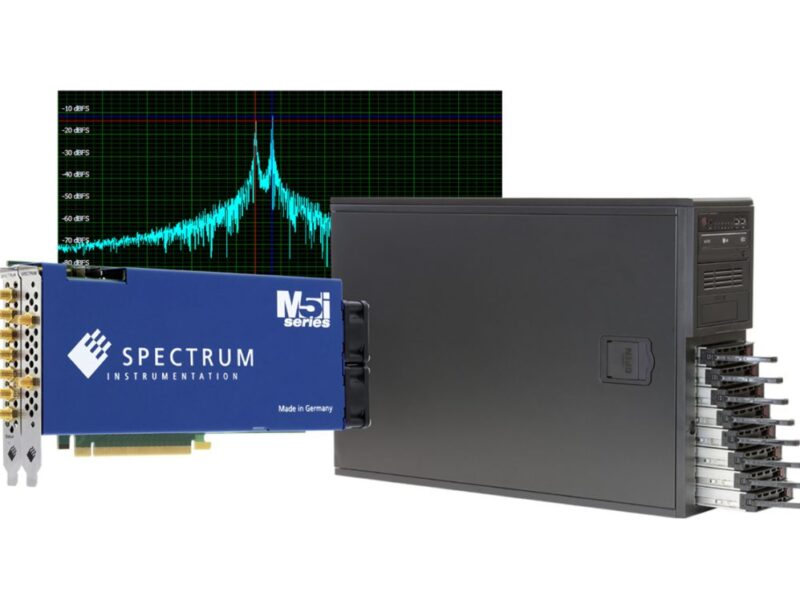 Digitizers deliver data streaming with 10 GS/s sampling speed