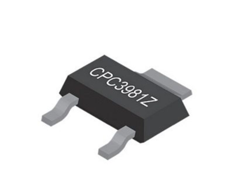 MOSFET à canal N à mode d’appauvrissement de 800 V dans un boîtier SOT-223-2L modifié