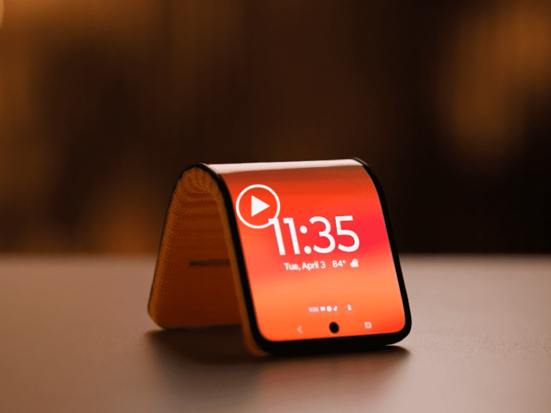 Foldable and Rollable Motorola Phones