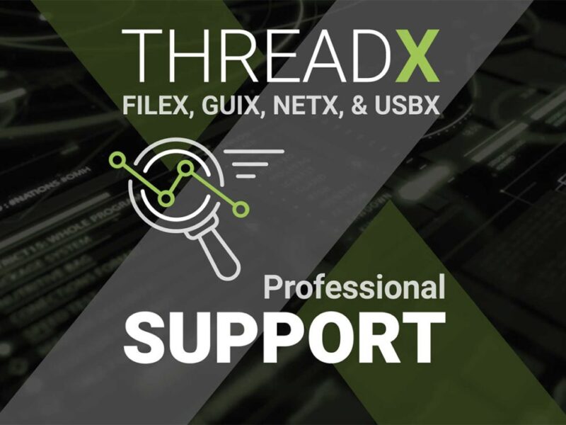PX5 commits to ThreadX developers with RTOSX spin-off
