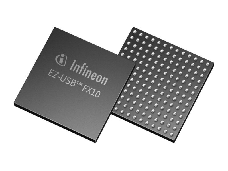 First USB 10 Gbps peripheral controller