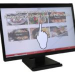 Contactless input panel fits industrial applications