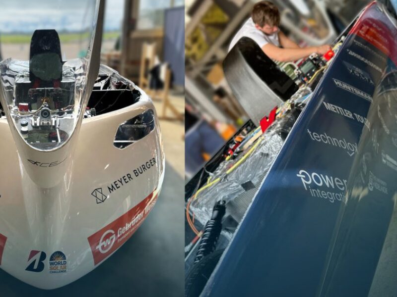 La technologie PowiGaN dope la voiture de course solaire de l&rsquo;équipe aCentauri