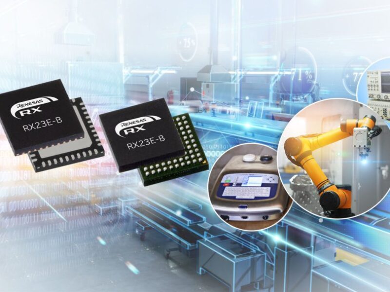 Microcontrôleur avec un frontal analogique haute vitesse et haute précision