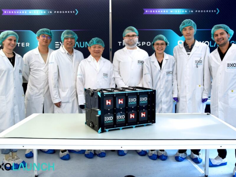 Foxconn launches its first two satellites alongside European satellites