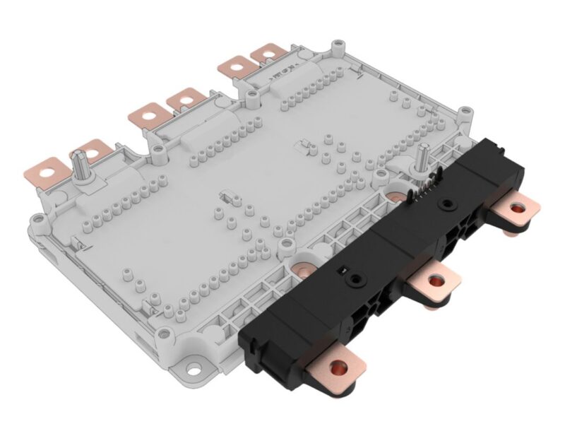 800V current sensor for three phase traction inverter designs