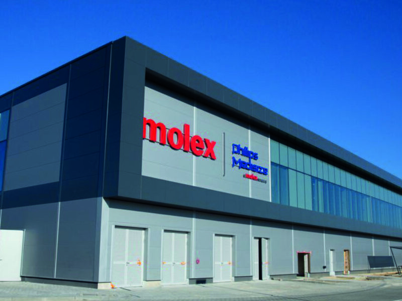 Molex opens $110m plant in Poland