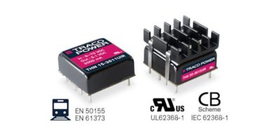 Convertisseurs CC/CC de 15 W et 20 W à plage de tension d&rsquo;entrée ultra-large