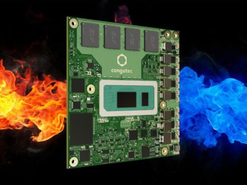 Rugged Type 6 COM modules with Intel Raptor Lake processors and TSN