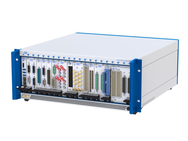 21-slot PXIe chassis with 8GB/s bandwidth